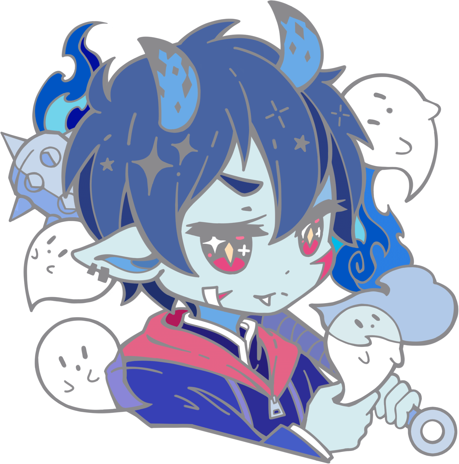 Oni Siblings: Boy Oni Siblings: Boy