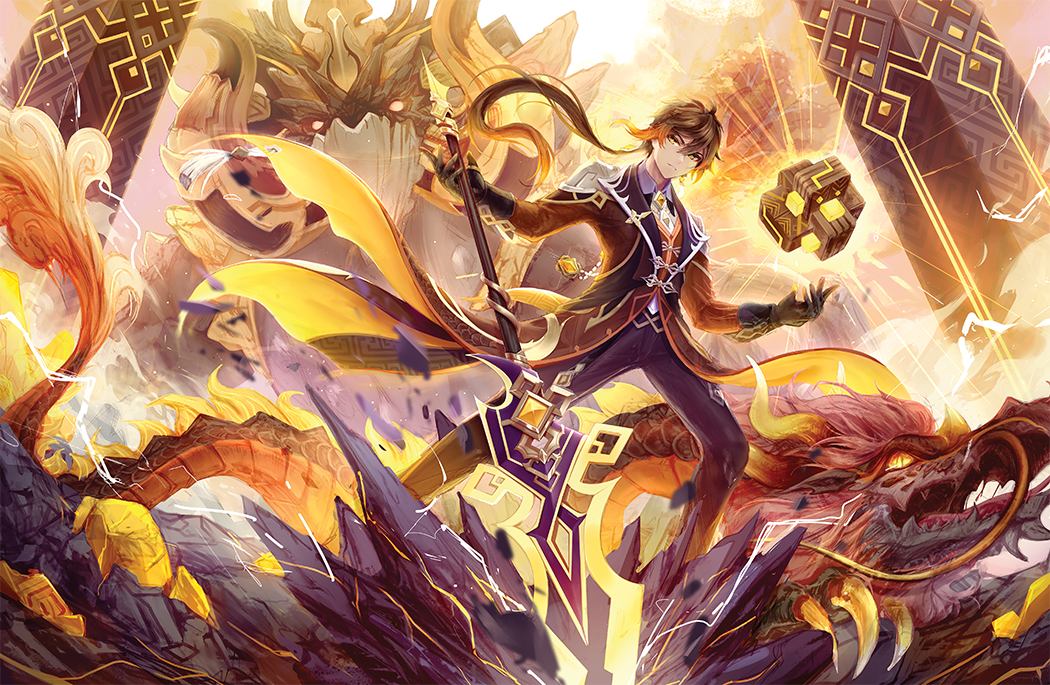 Genshin Impact - Zhongli Genshin Impact - Zhongli