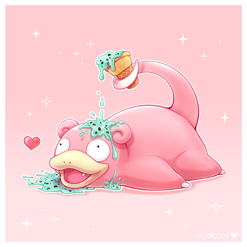 Slowpoke Ice Cream | Charm Slowpoke Ice Cream | Charm