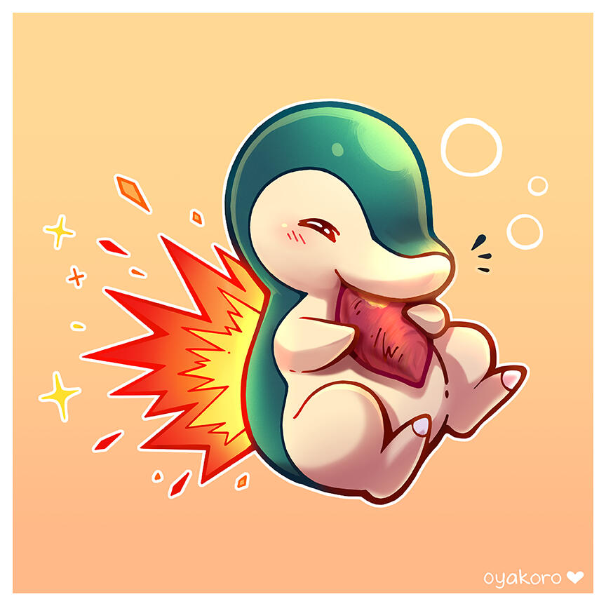 Cyndaquil Sweet Potato | Charm Cyndaquil Sweet Potato | Charm
