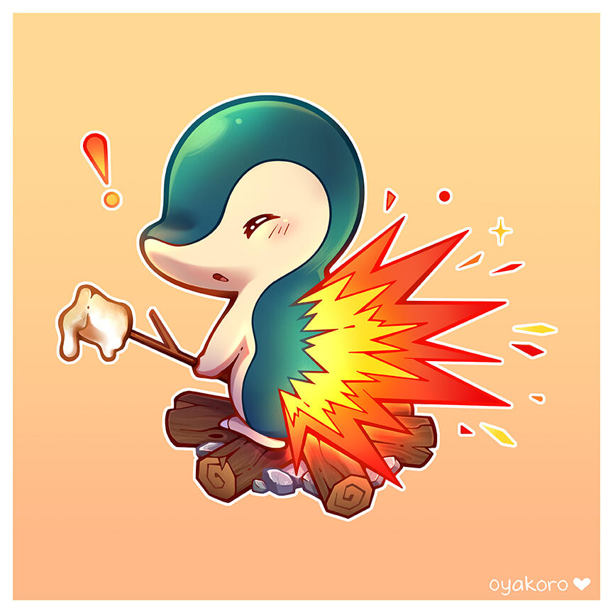 Cyndaquil Smores | Charm Cyndaquil Smores | Charm