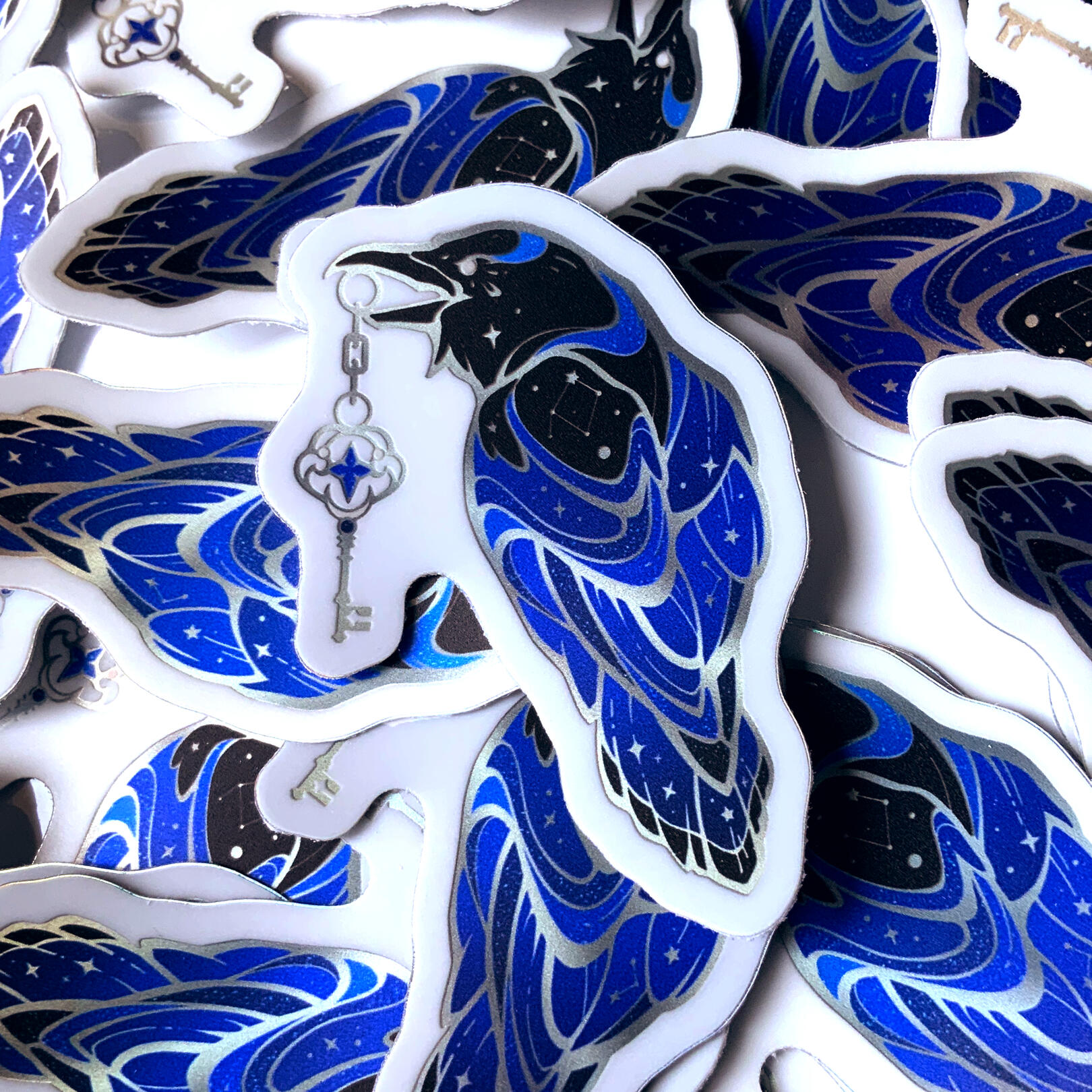 Eclipse Birds: Raven Sticker Eclipse Birds: Raven Sticker