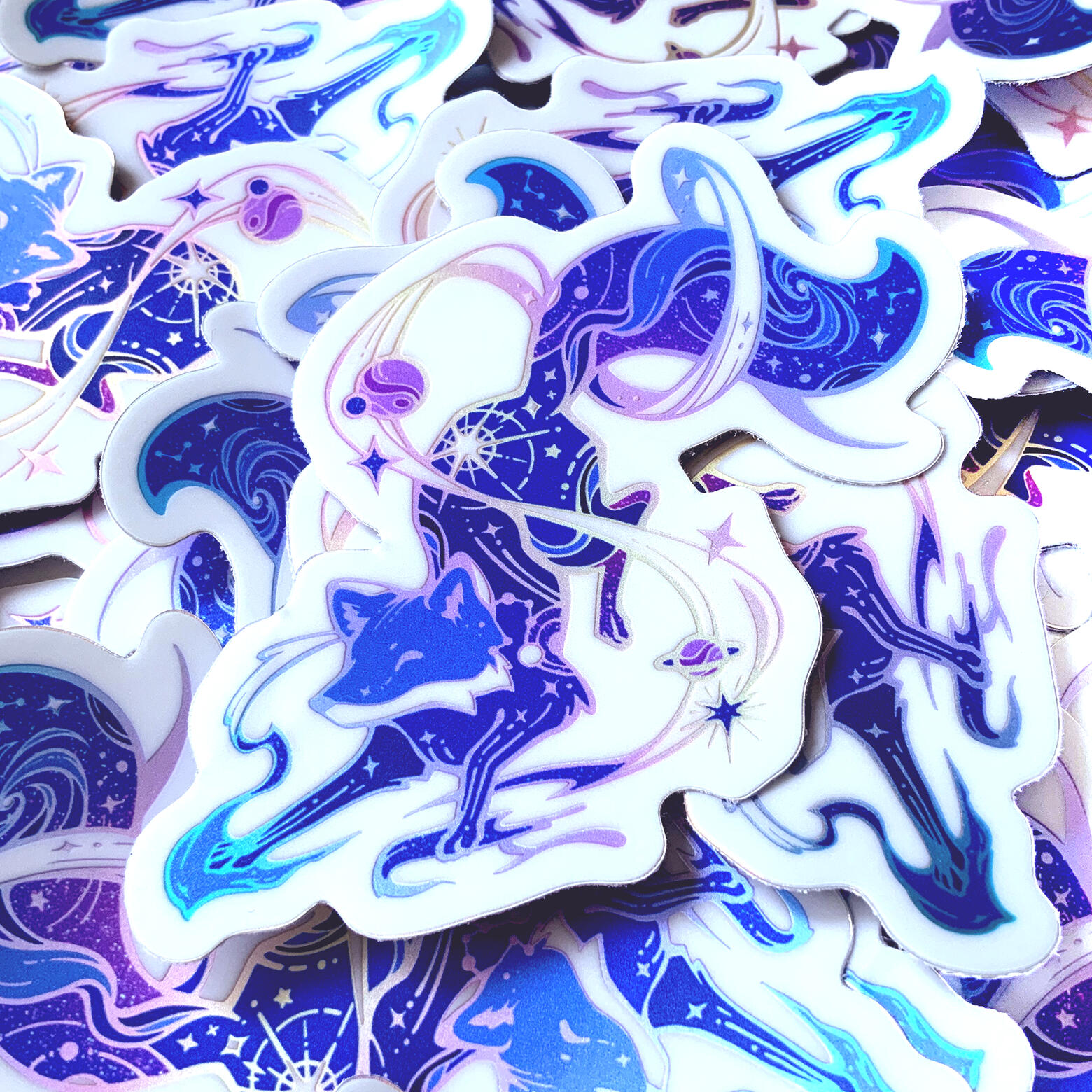 Cosmic Fox Sticker Cosmic Fox Sticker