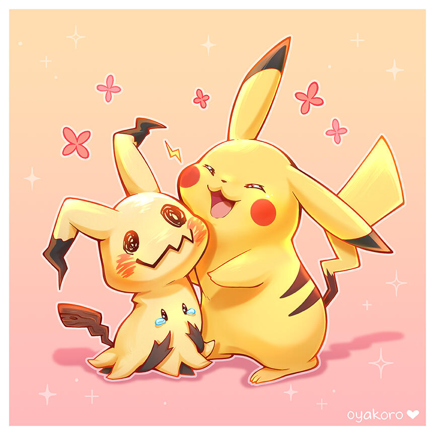 Mimikyu + Pikachu | Charm Mimikyu + Pikachu | Charm