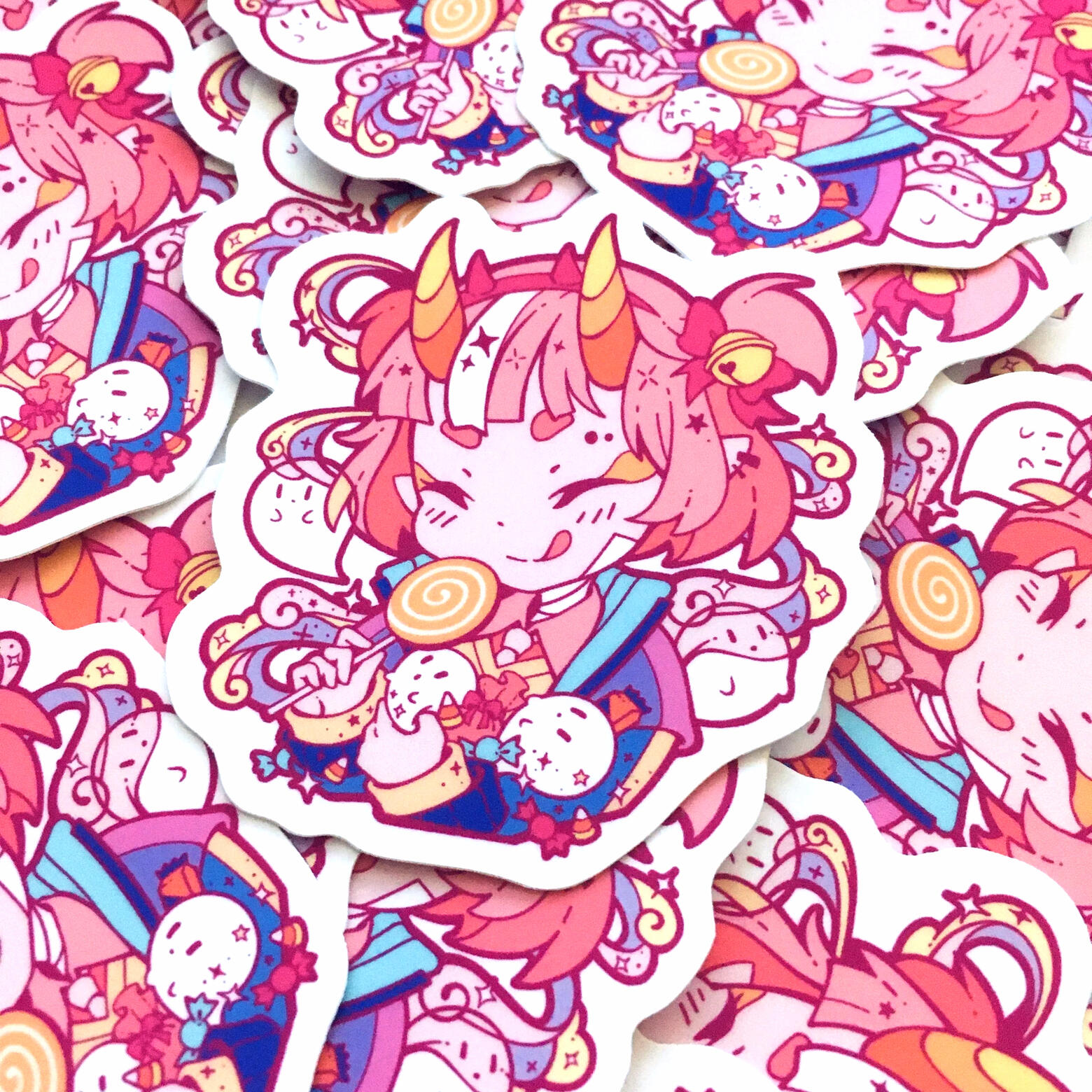 Candy Oni Girl Sticker Candy Oni Girl Sticker