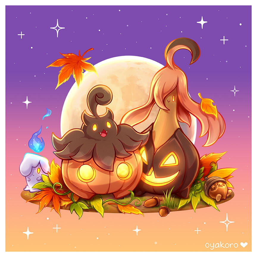 Pumpkaboo + Gourgeist | Charm Pumpkaboo + Gourgeist | Charm