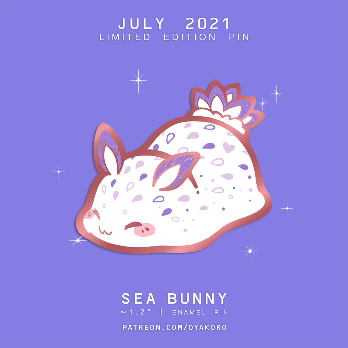 Sea Bunny LE (Patreon Pin Club) Sea Bunny LE (Patreon Pin Club)
