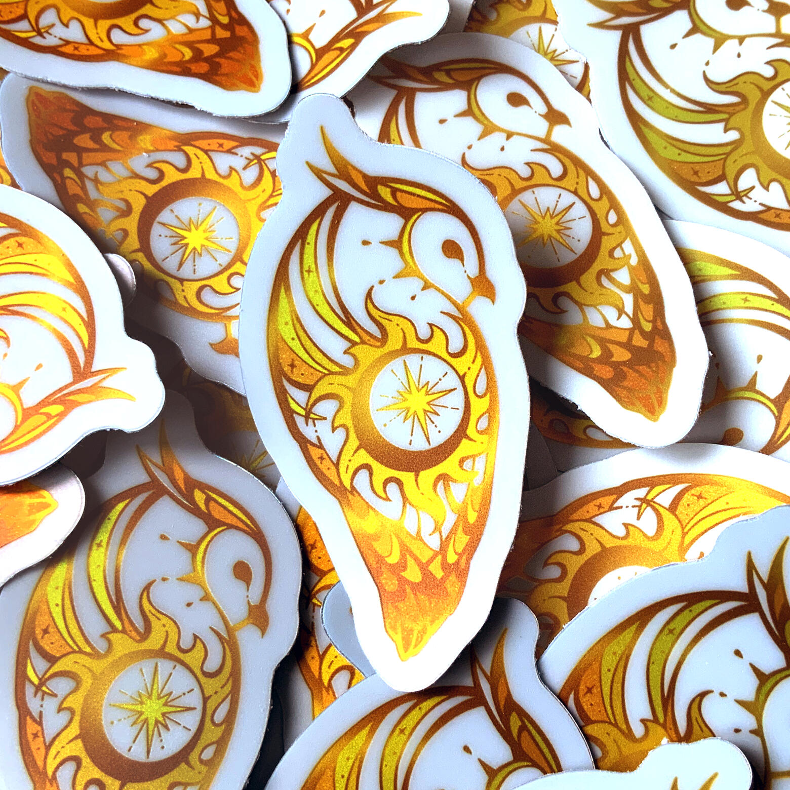 Eclipse Birds: Owl Sticker Eclipse Birds: Owl Sticker